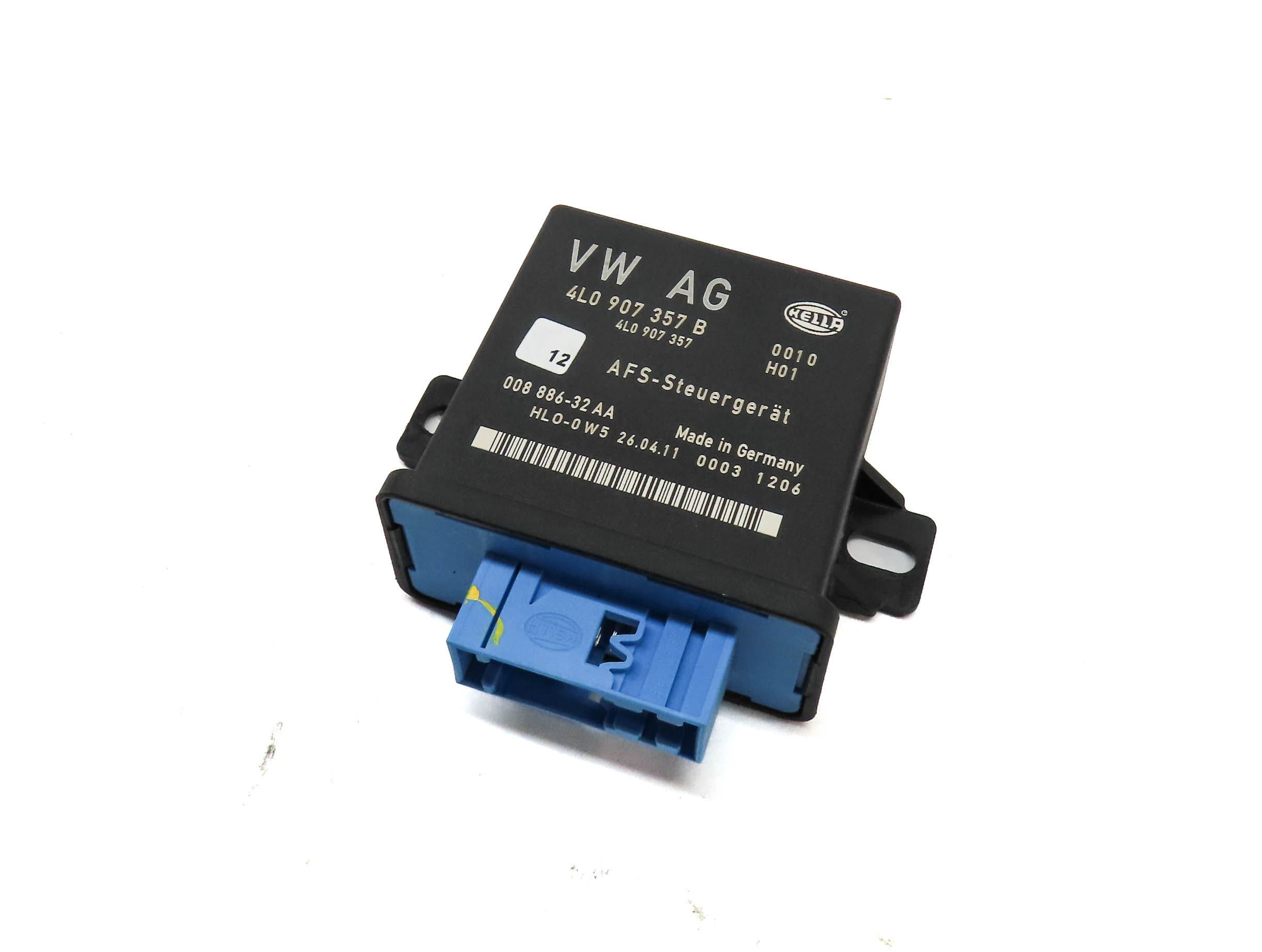 2011 AUDI Q7 (4L) HEADLIGHT HEAD LIGHT RANGE CONTROL MODULE — exact item pictured